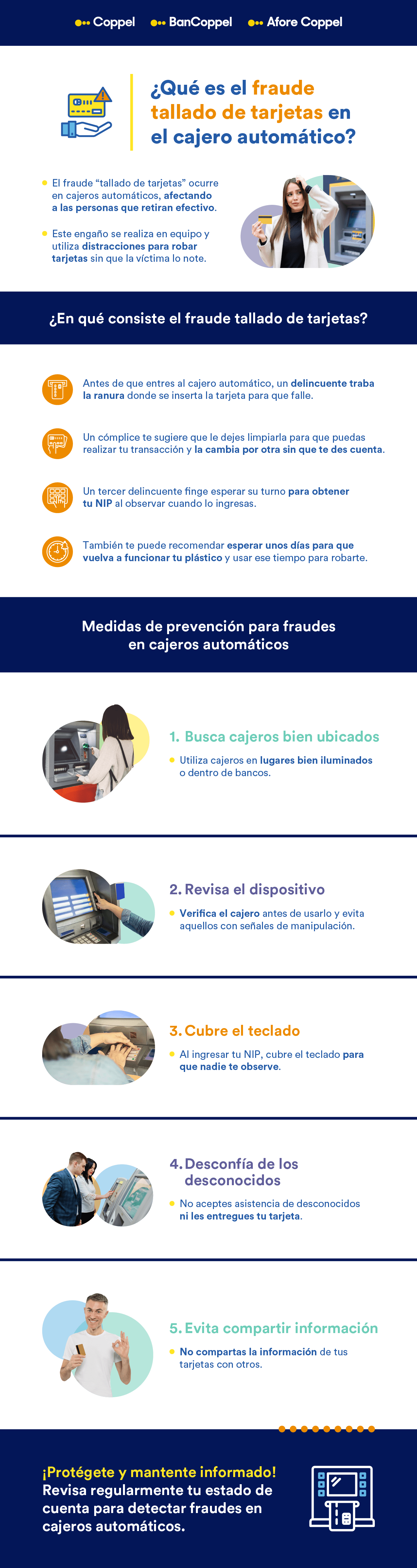 Infografía que explica qué es el tallado de tarjetas