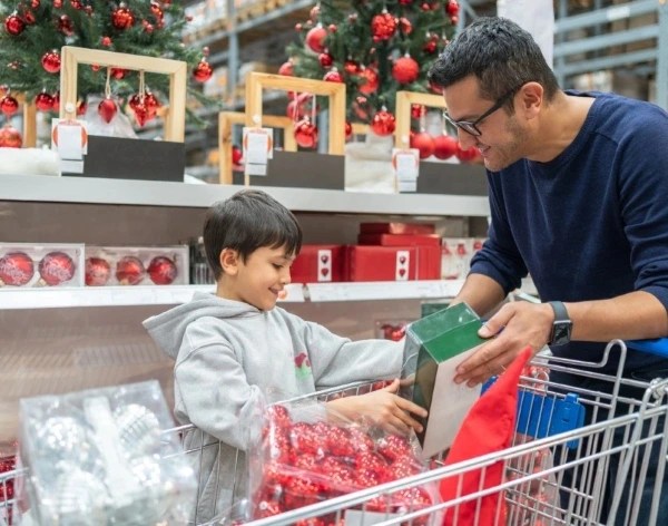 ¿Cómo establecer mi presupuesto de compras para Navidad?