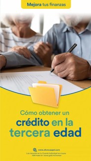 Cómo obtener un crédito en la tercera edad