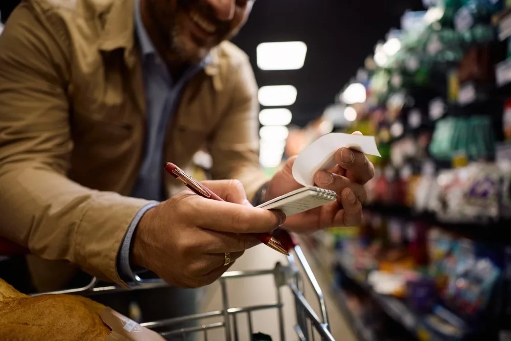 Persona de compras, acciones para cuidar el medio ambiente