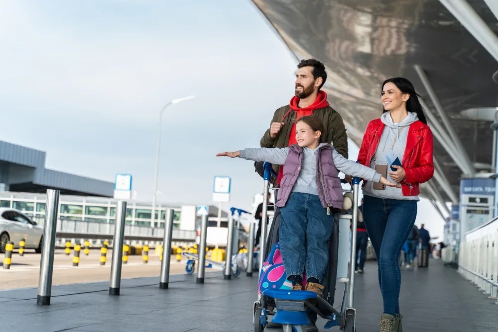 viajar al extranjero por primera vez en familia